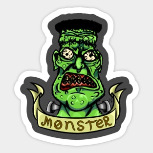 Frankabilly Sticker